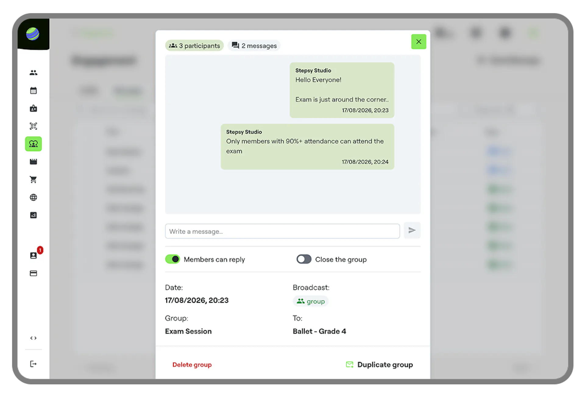 grupuri de chat personalizate