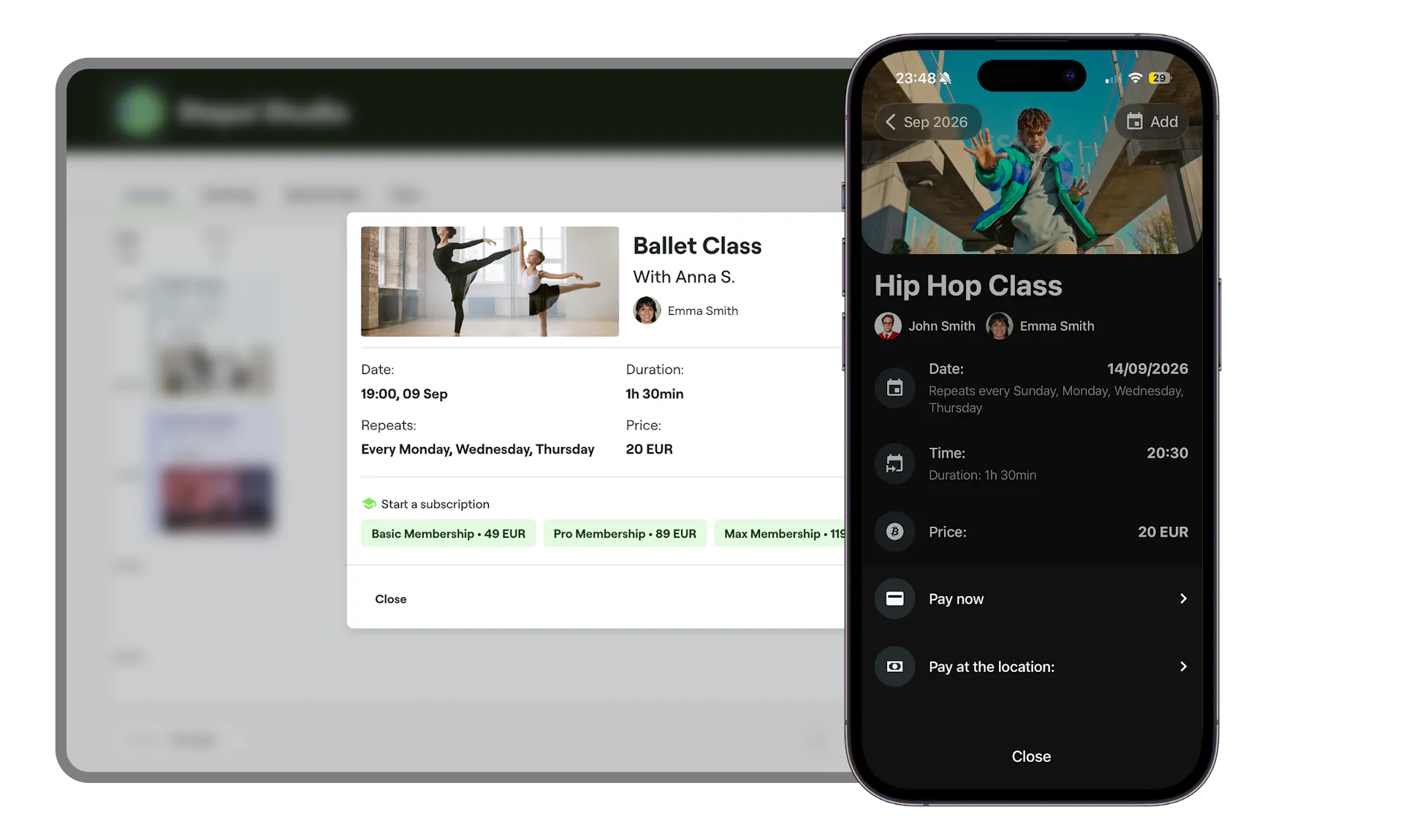 class payment models