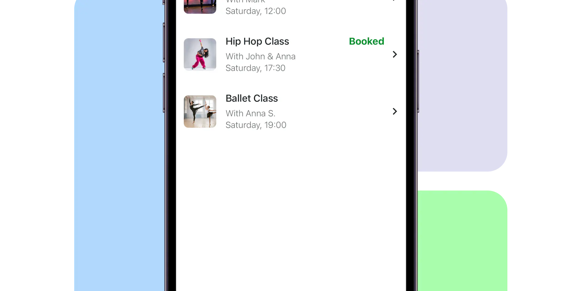 mobile check in feature
