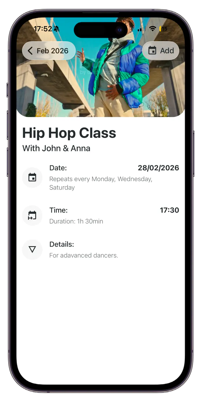 mobile event presentation