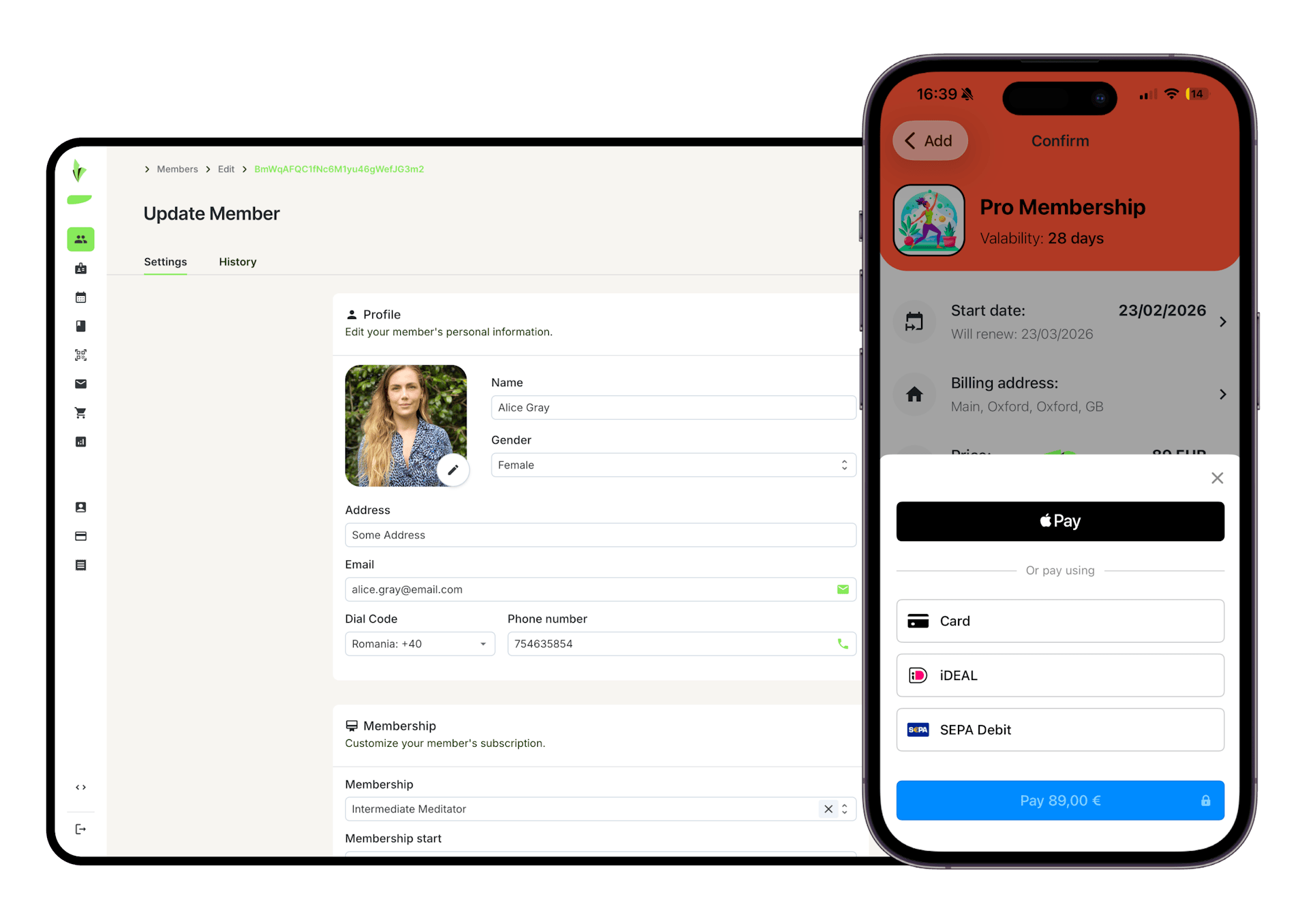 gym management software