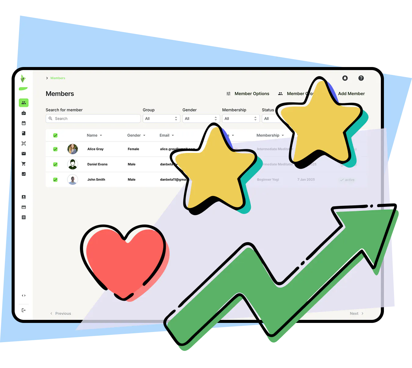 reward member loyalty