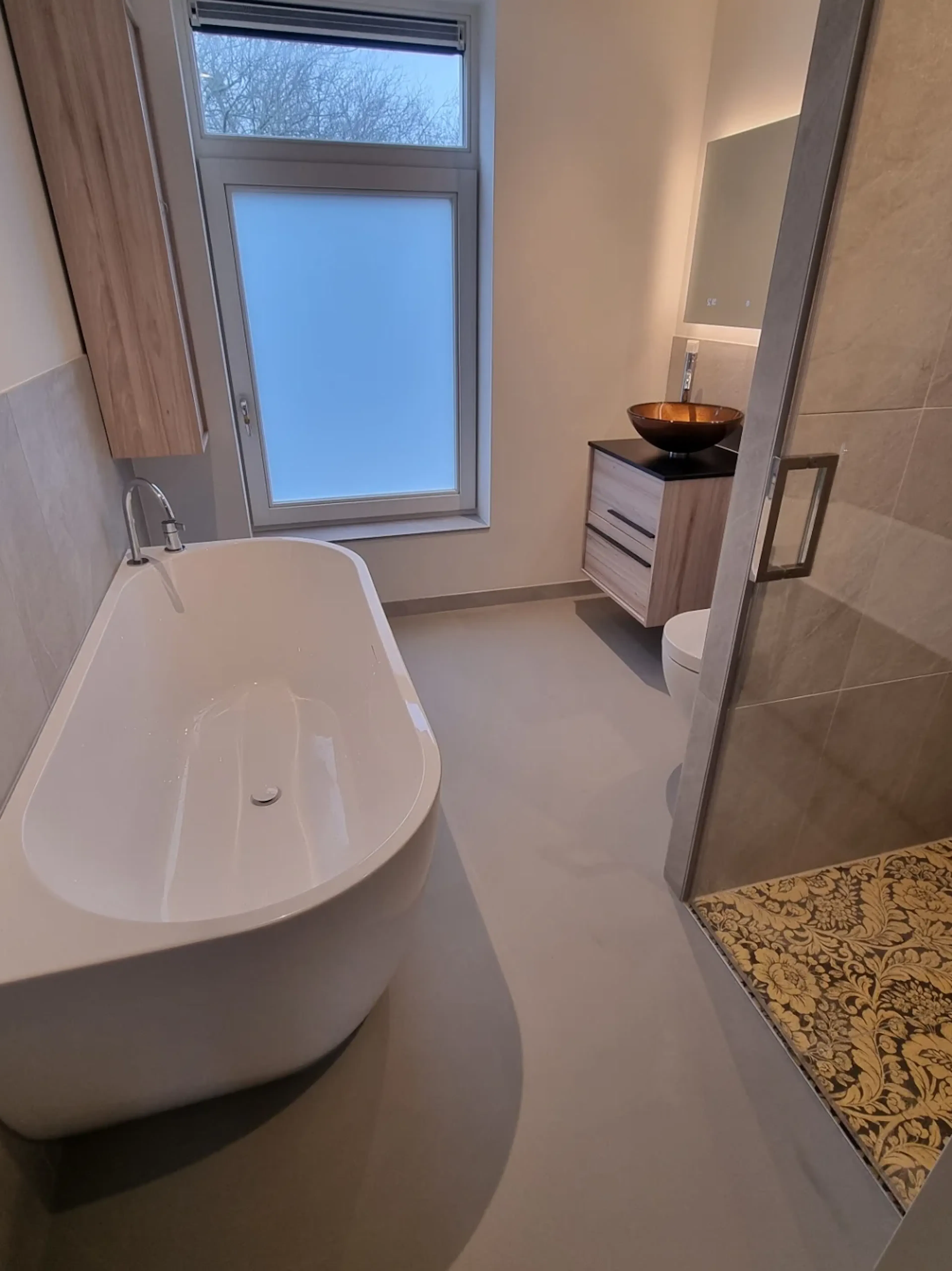 Gerenoveerde badkamer in Haarlem