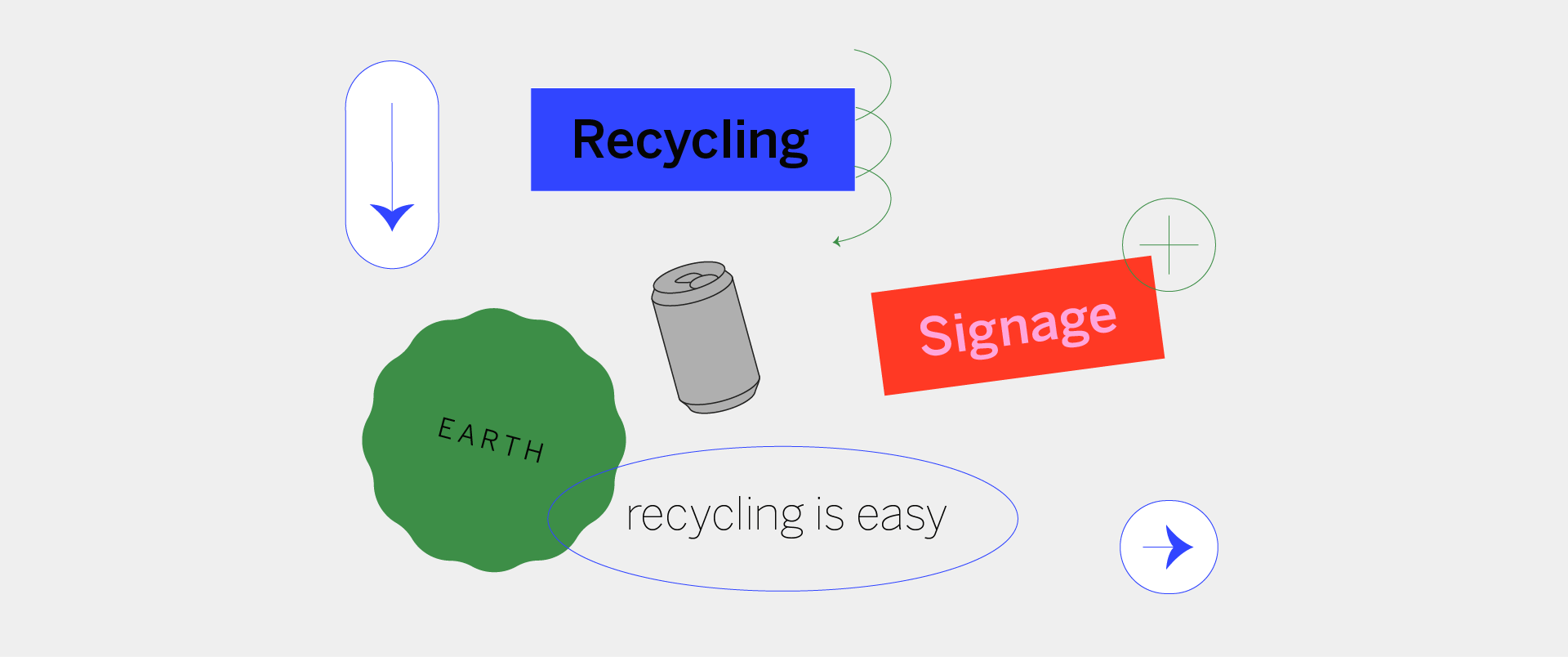 recycling illustration