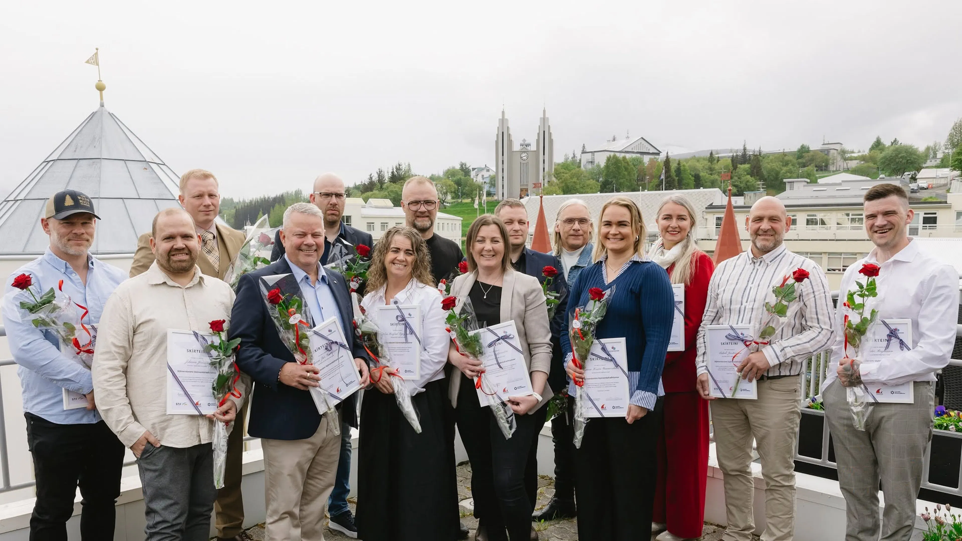 Úskriftarhópur úr stjórnendanámi vor 2026