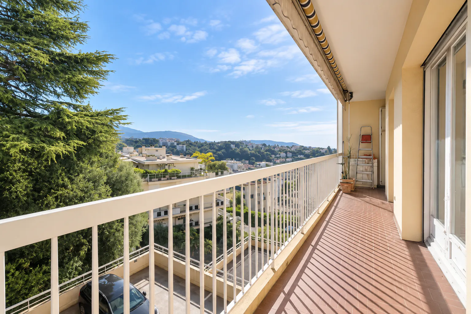 Balcon côté Est