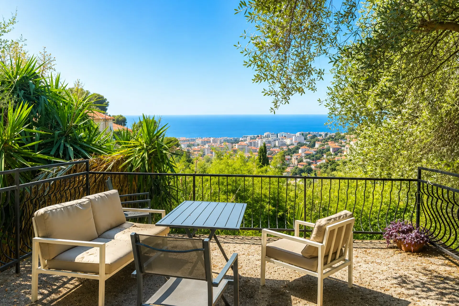 Terrasse plein Sud