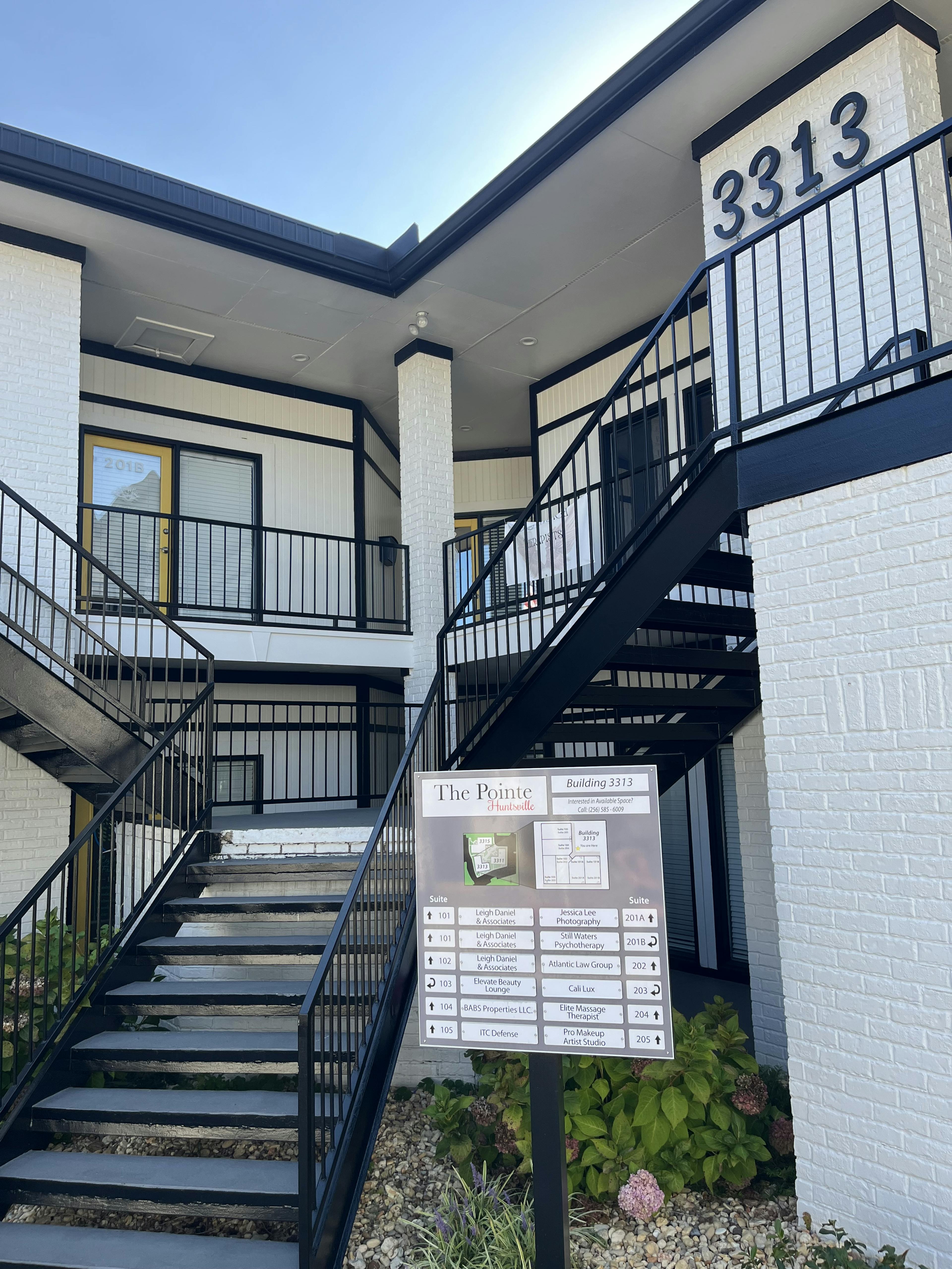 front of office 