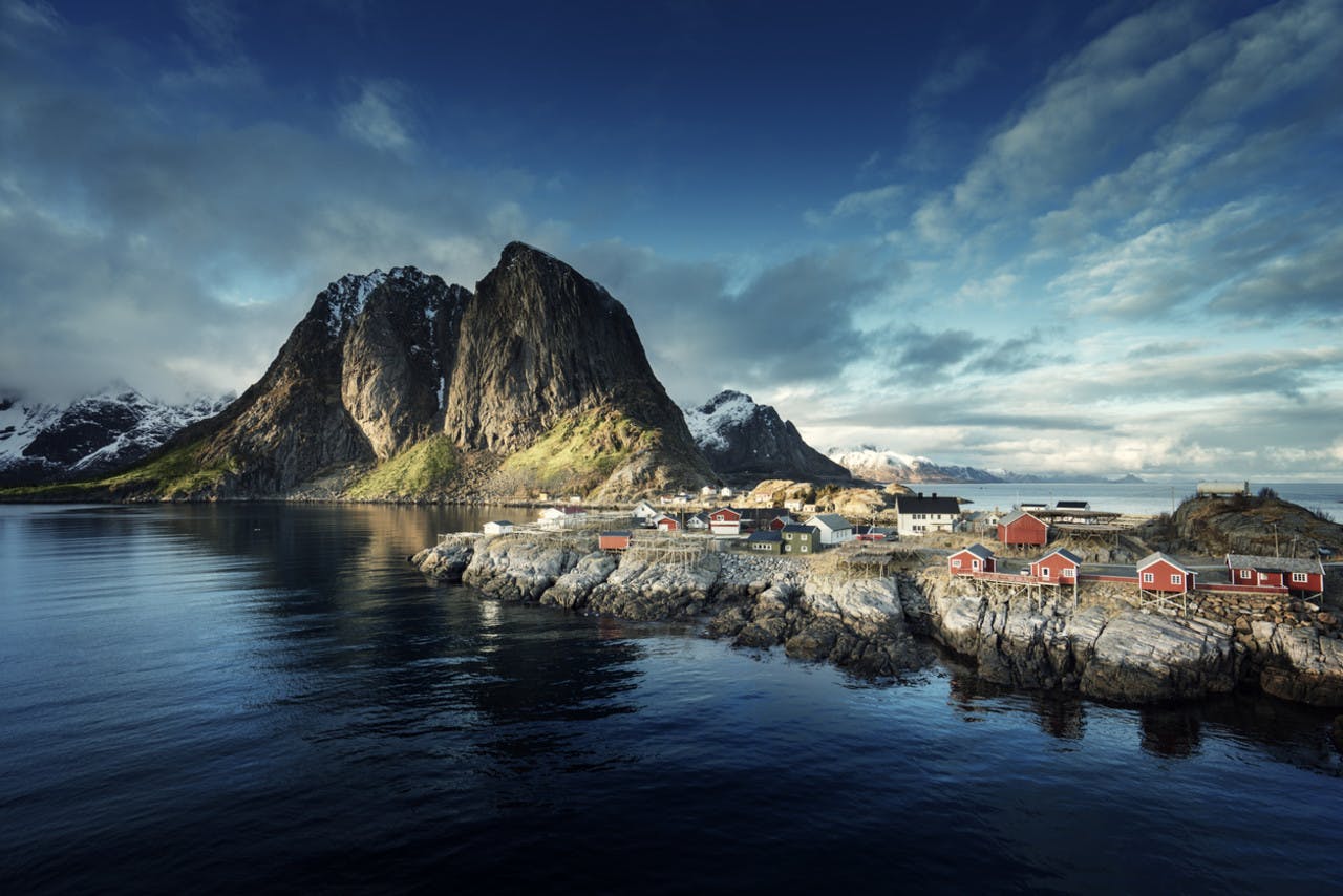 Vakre Reine i Lofoten