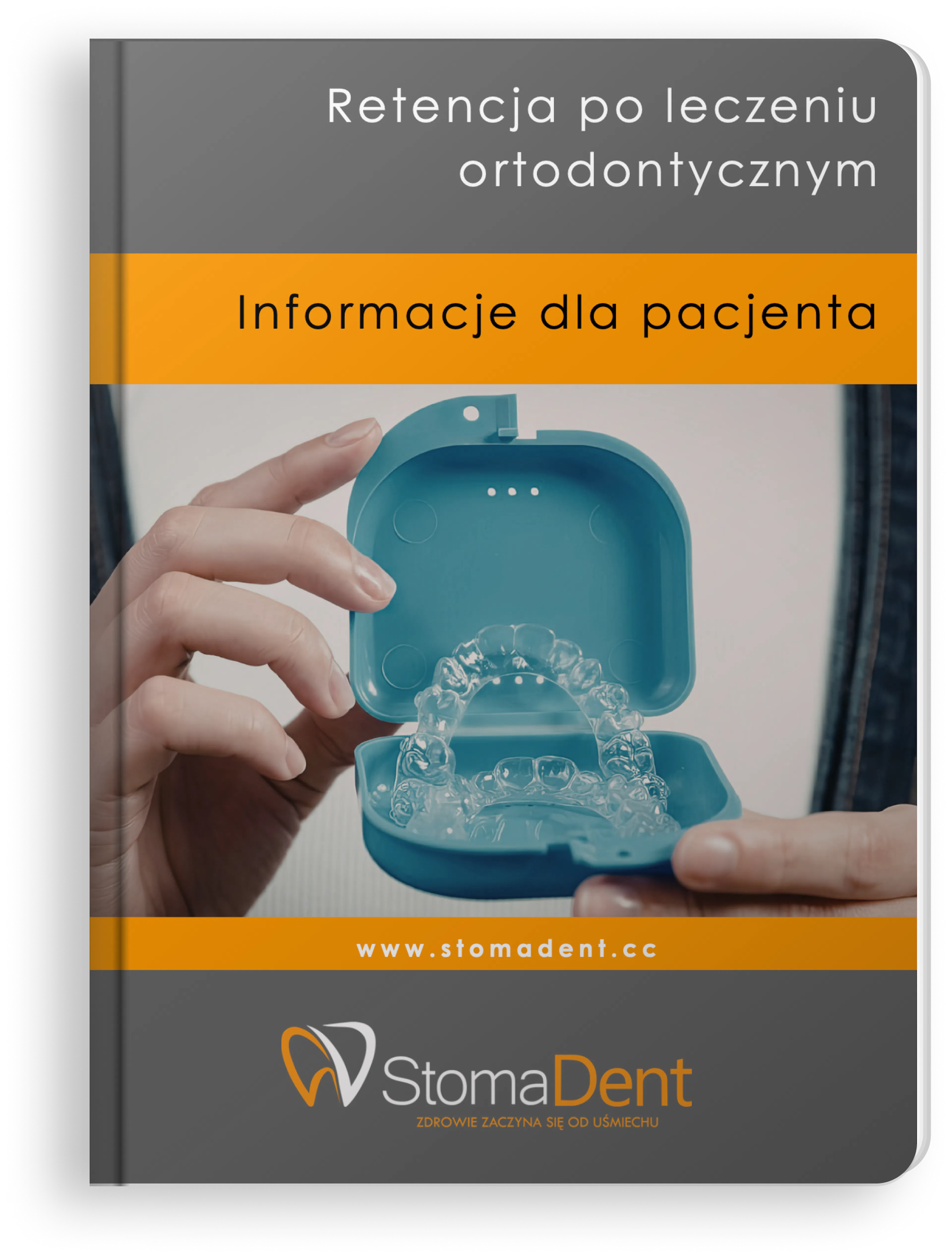 Ulotka retencja po leczeniu ortodontycznym Stomadent Radomsko
