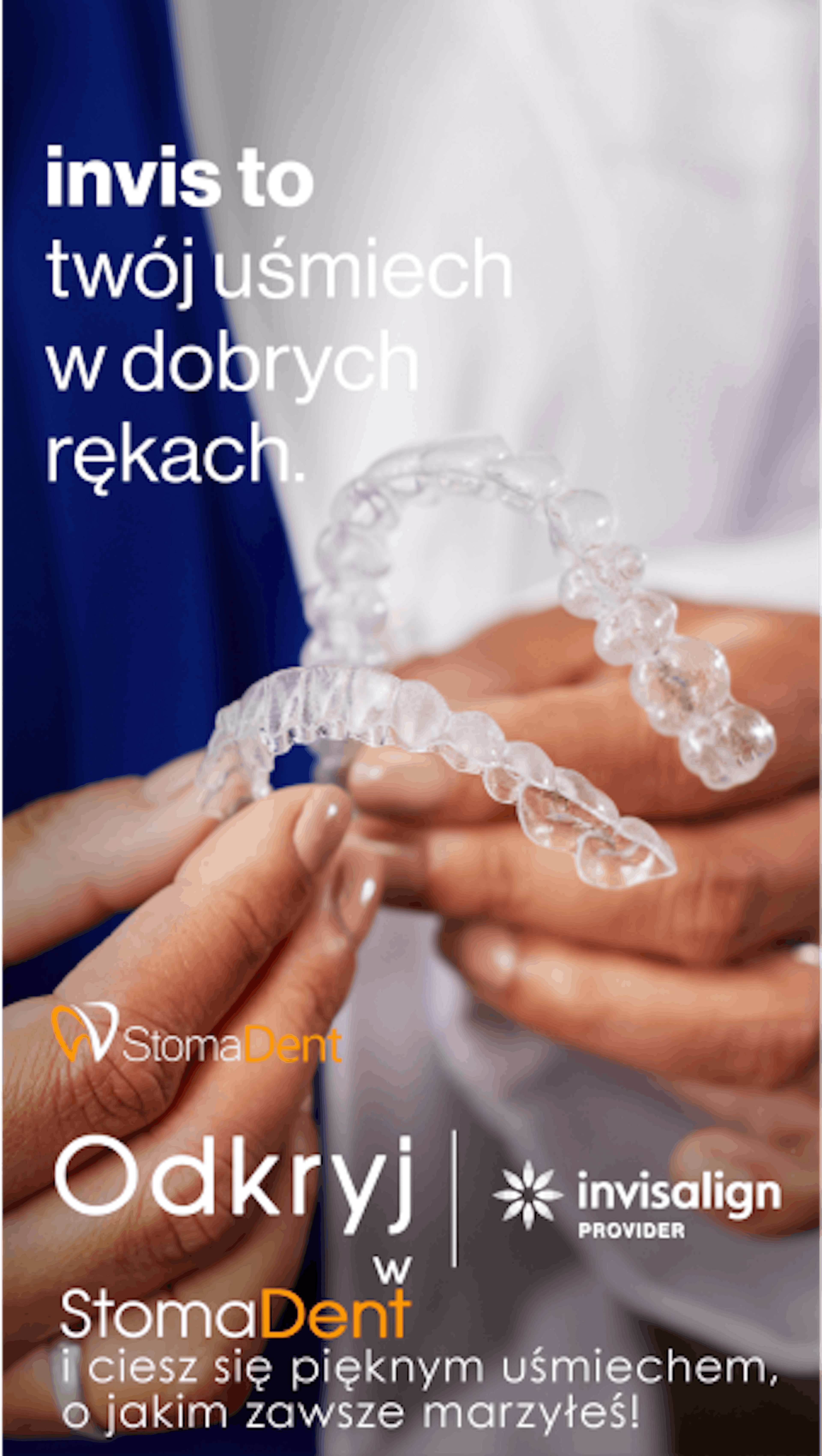 Cyfrowa ortodoncja nakładkowa Invisalign