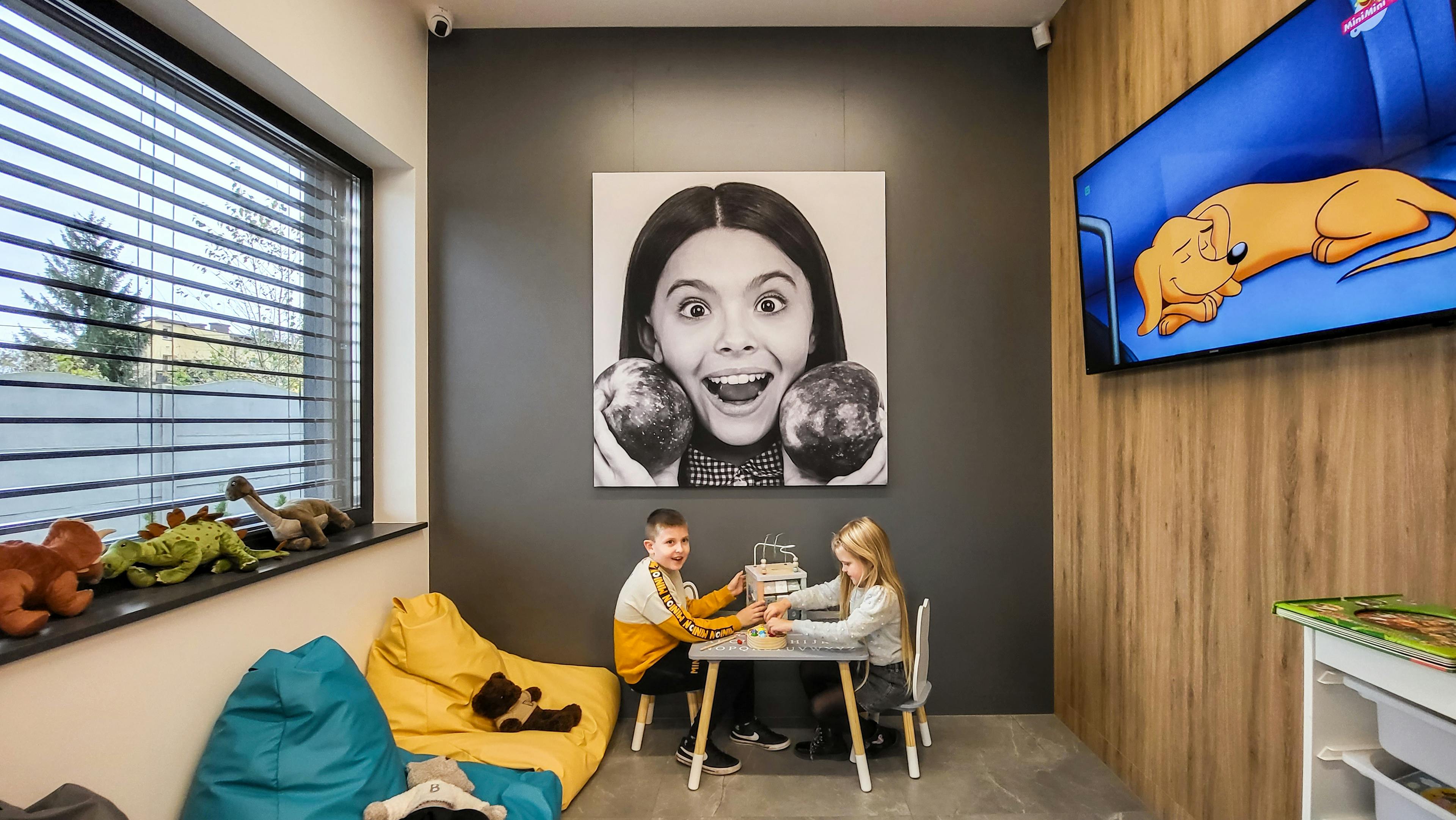 Kącik zabaw dla najmłodszych Stomadent