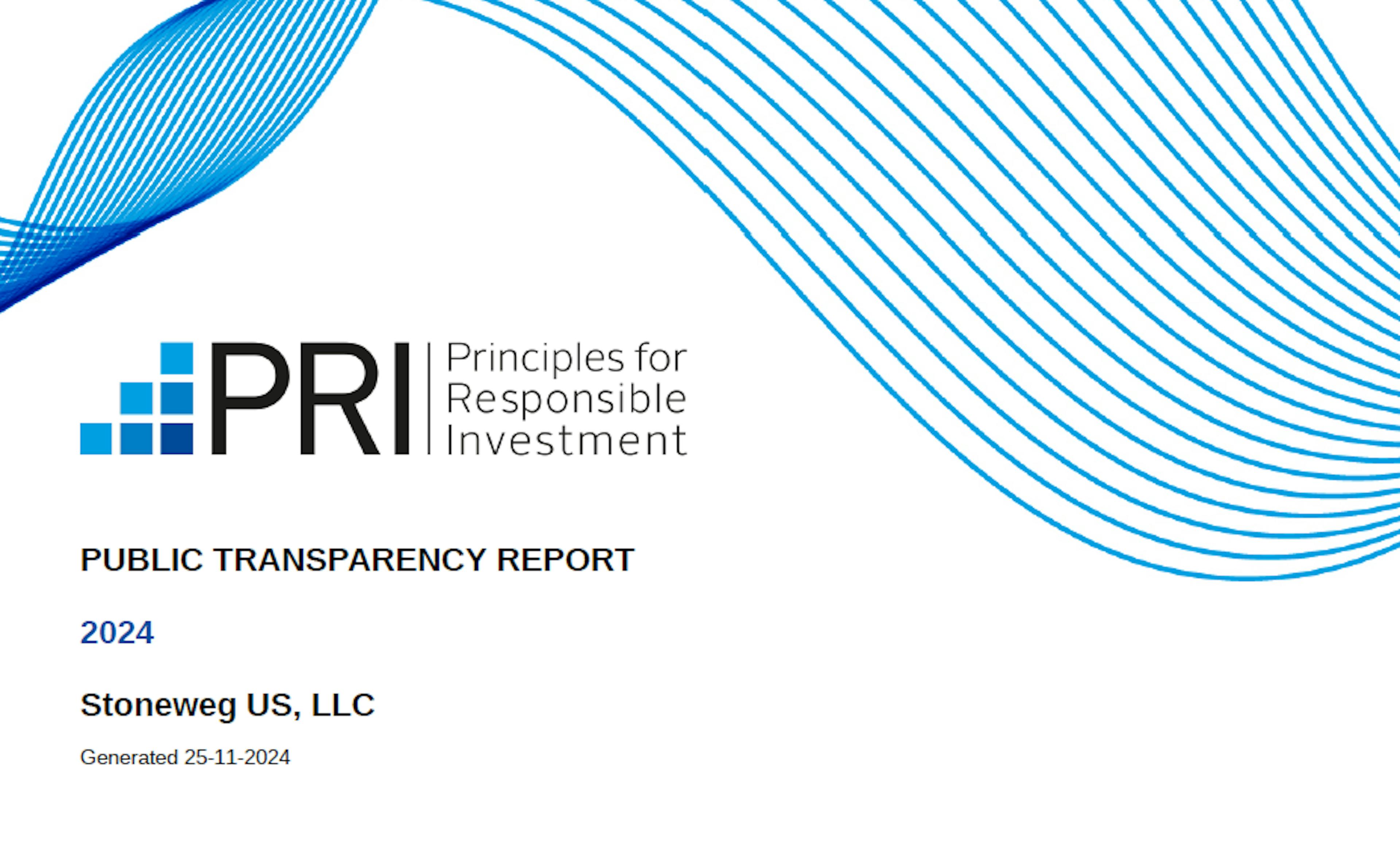 2024 Public Transparency Report Graphic