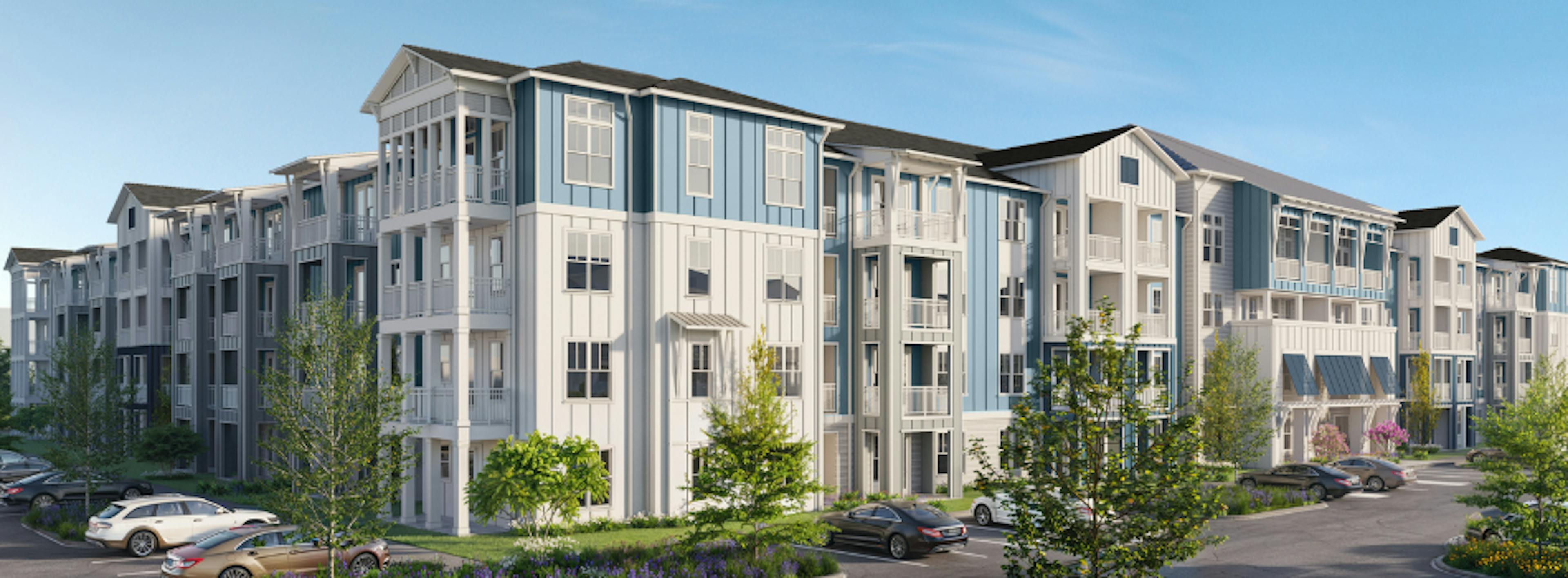 Rendering of Mosaic Multifamily Apartments in Pooler GA 