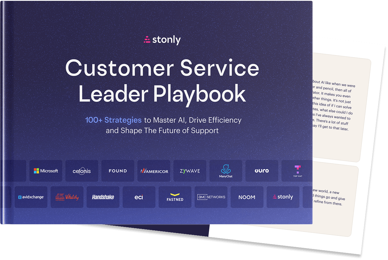 2025 Customer Service Leader Playbook