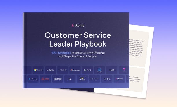 2025 Customer Service Leader Playbook