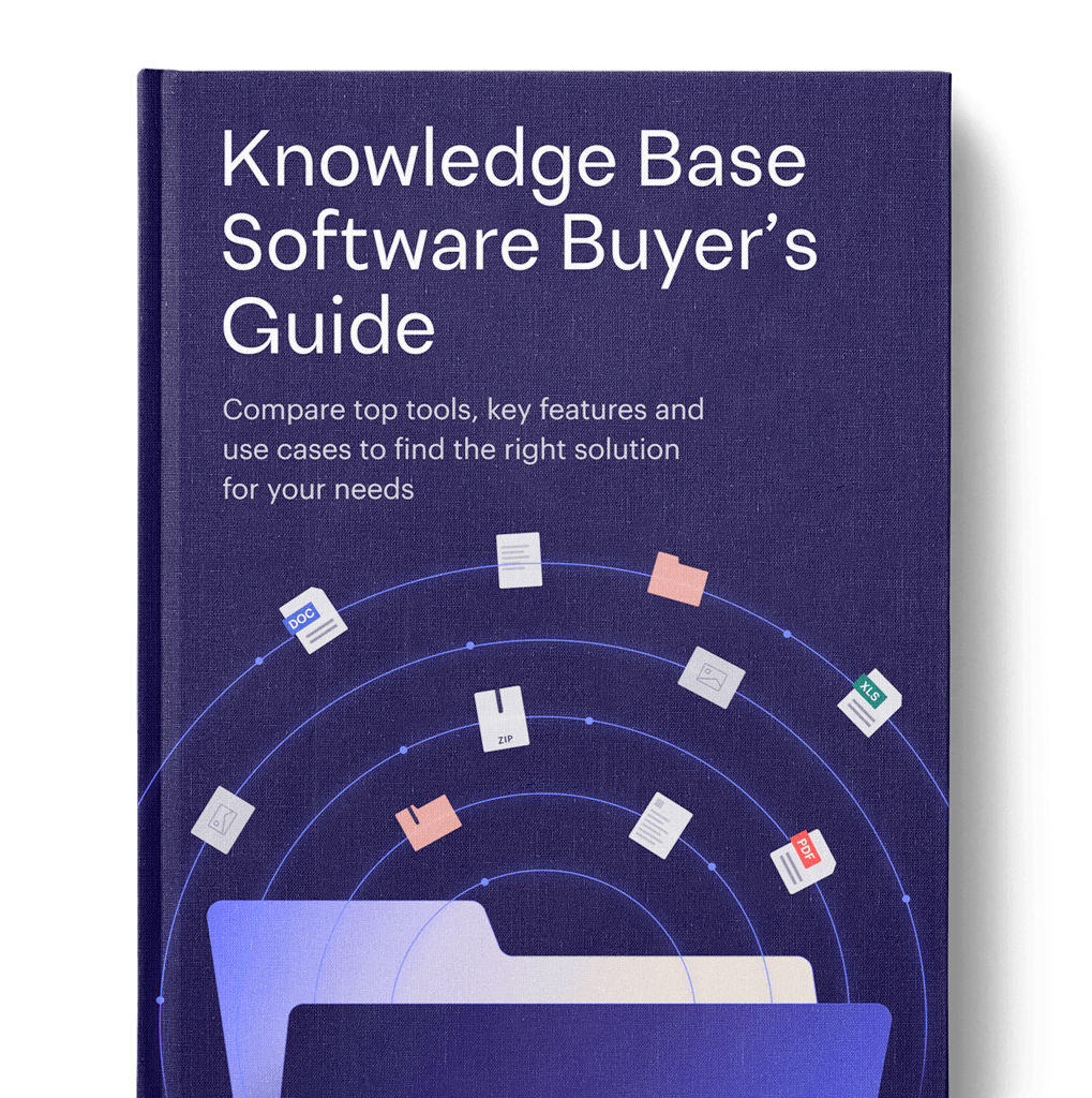 Stonly knowledge base buyer's guide cover