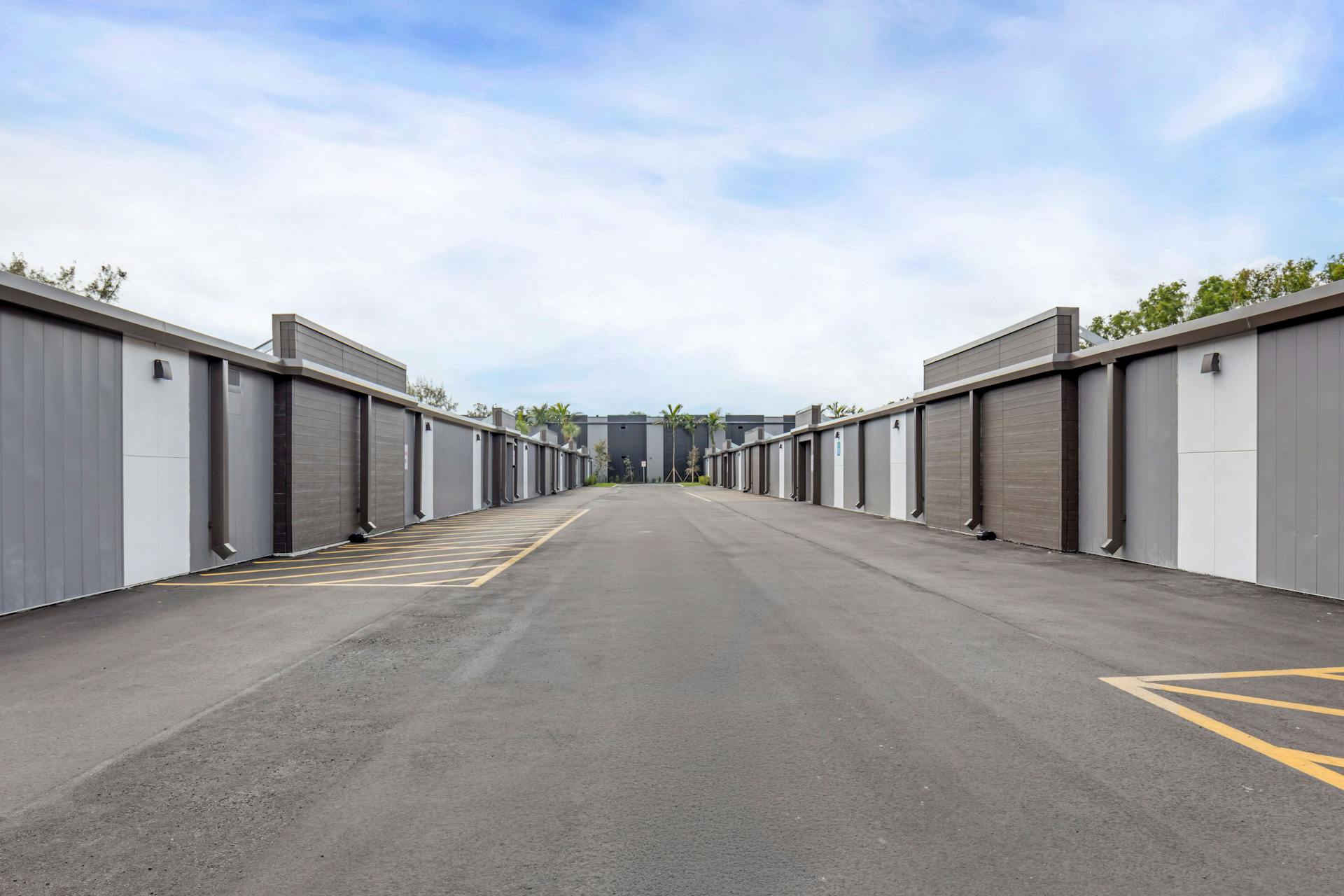 exterior storage units at delray beach florida