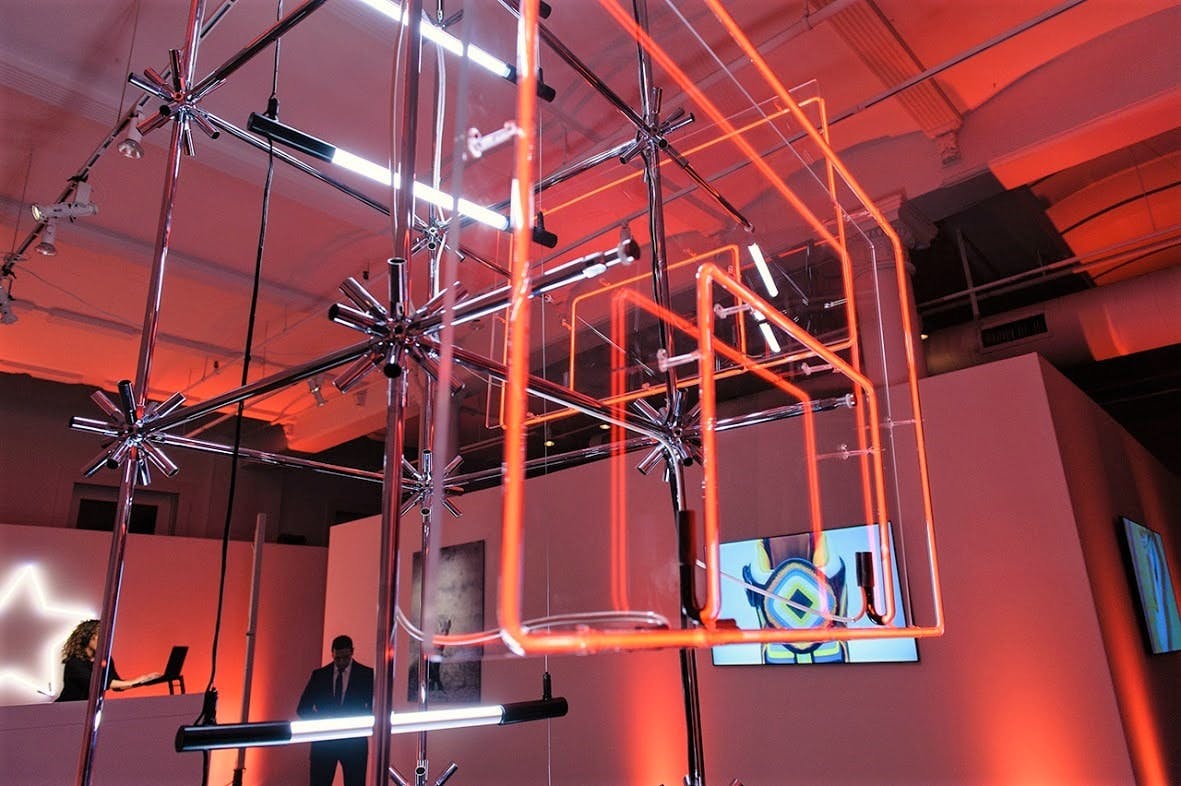 pop-upwinkel van Nike in VS