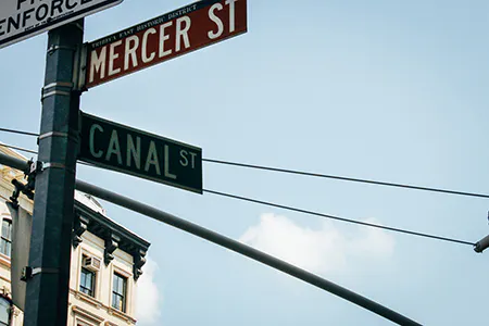 Canal Street SoHo Storefront