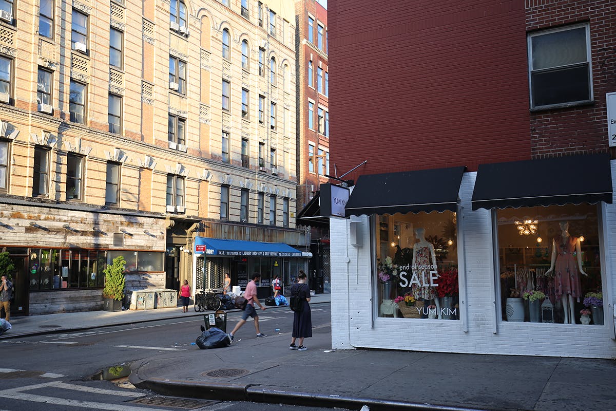 storefront guide pop-up store lower east side new york