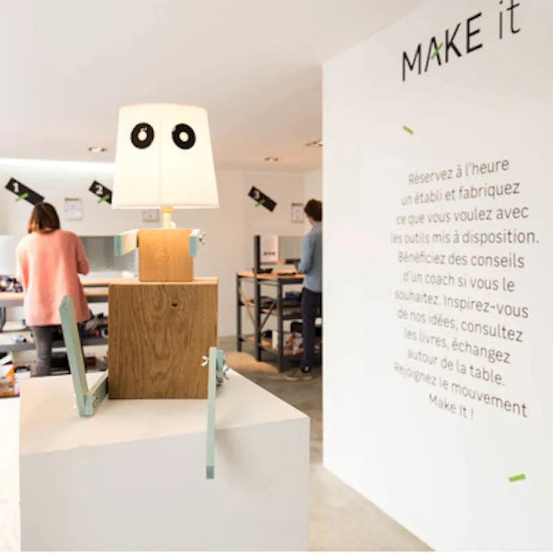 Leroy Merlin a lancé une boutique éphémère dans Le Marais grâce à Space to Pop