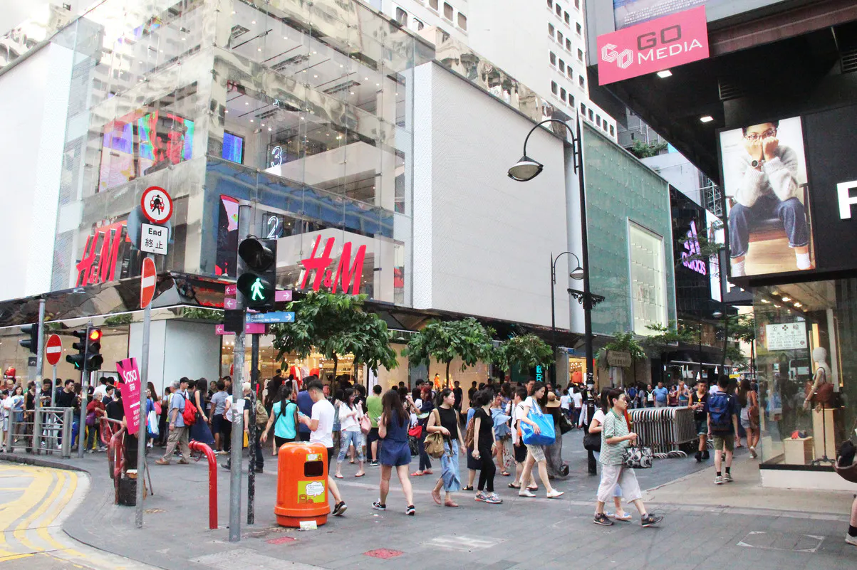 Causeway Bay Mall Hong Kong