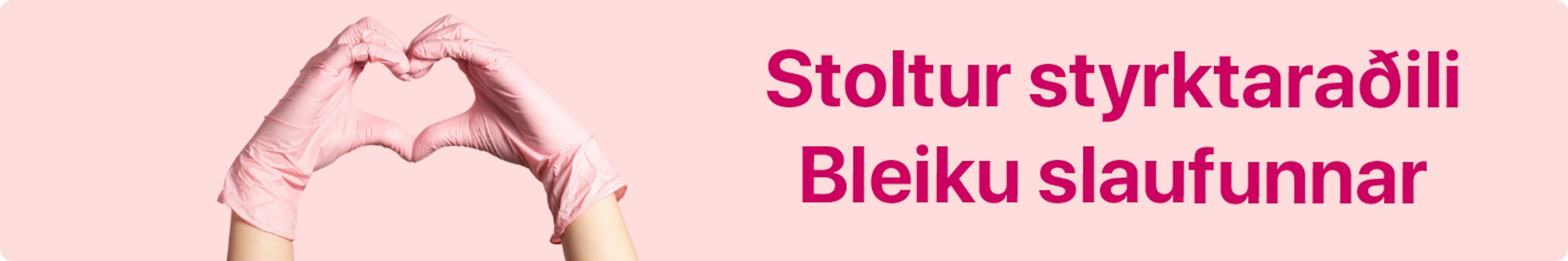 stórkaup - stoltur styrktaraðili bleiku slaufunnar