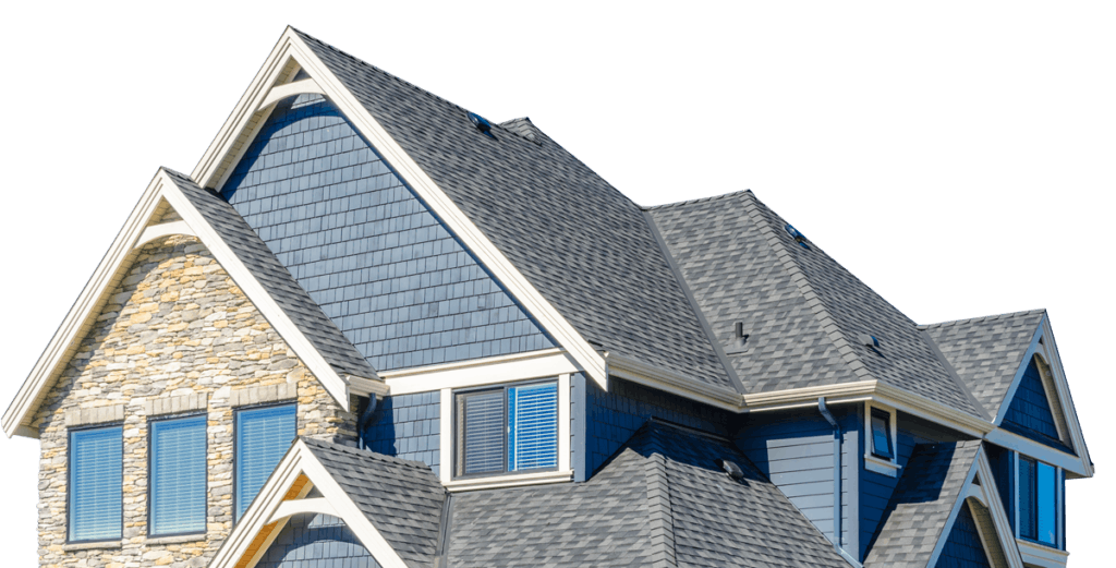 new roof on building