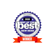 Sun Journal - Best of New Bern 2020 Winner Award Badge