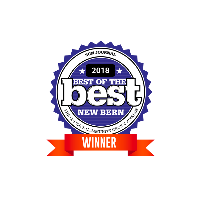 Sun Journal - Best of New Bern 2018 Winner Award Badge