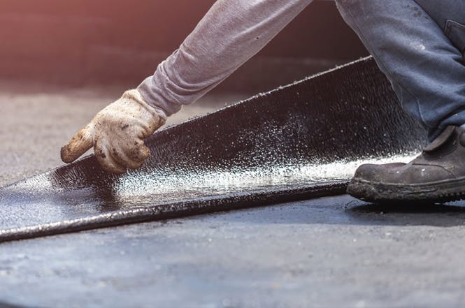 flat roofing installation