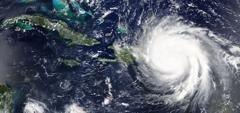 eye of a hurricane