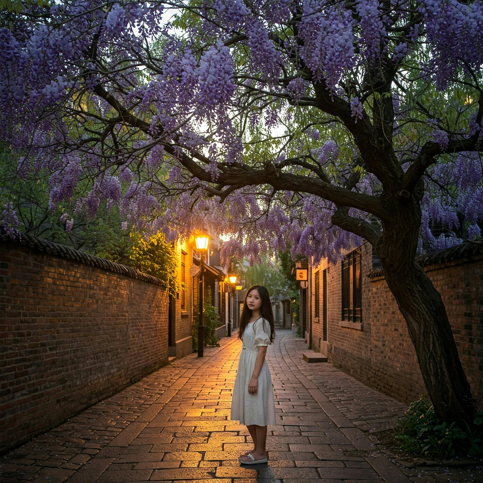 The Whispering Willow of Wisteria Lane