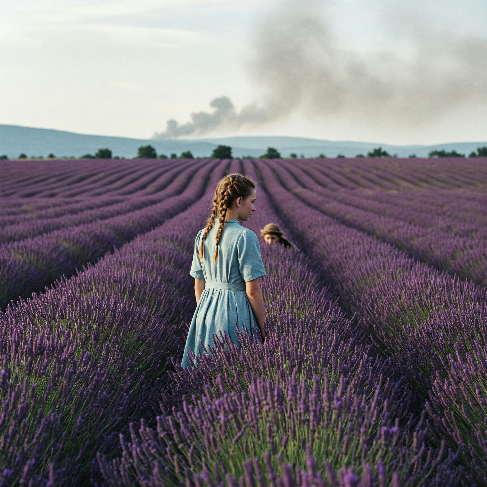The Lavender Field and the Iron Cross
