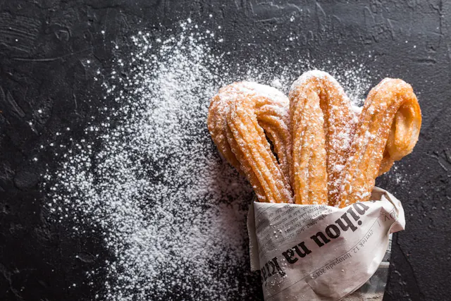 Nygräddade churros