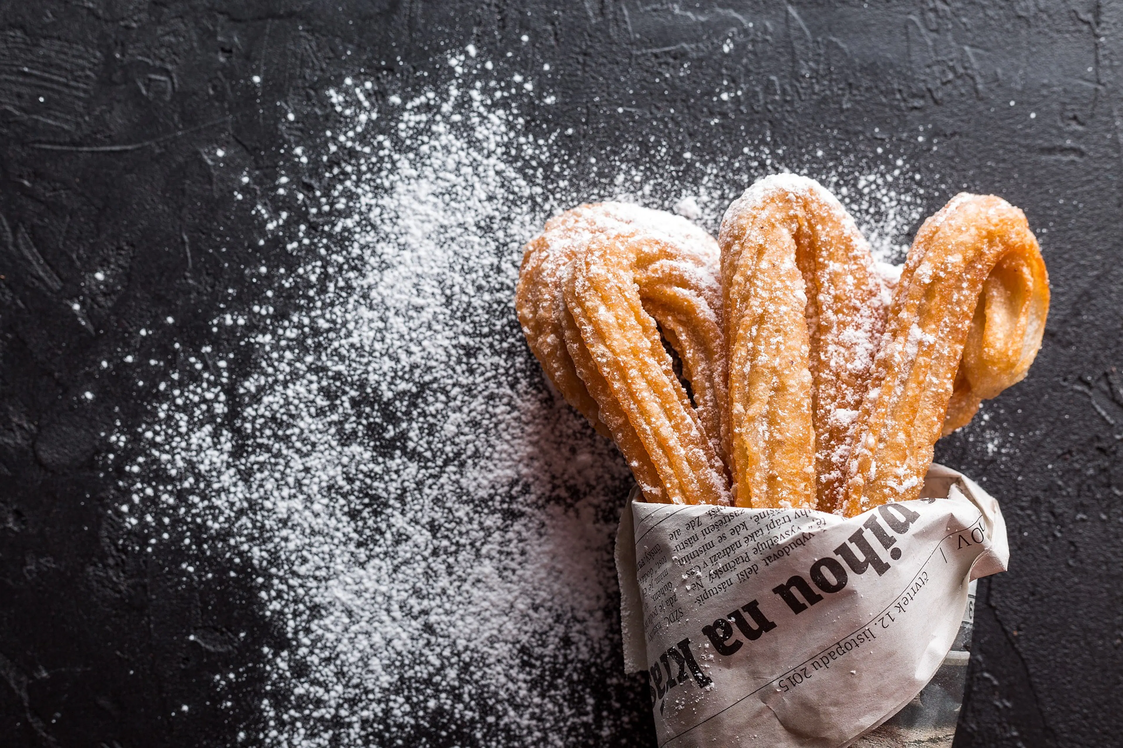 Nygräddade churros