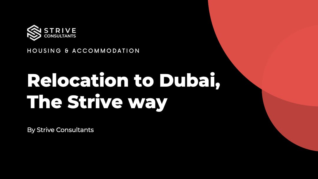 Dubai housing & Accommodation