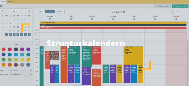Struqturkalendern - huvudbild