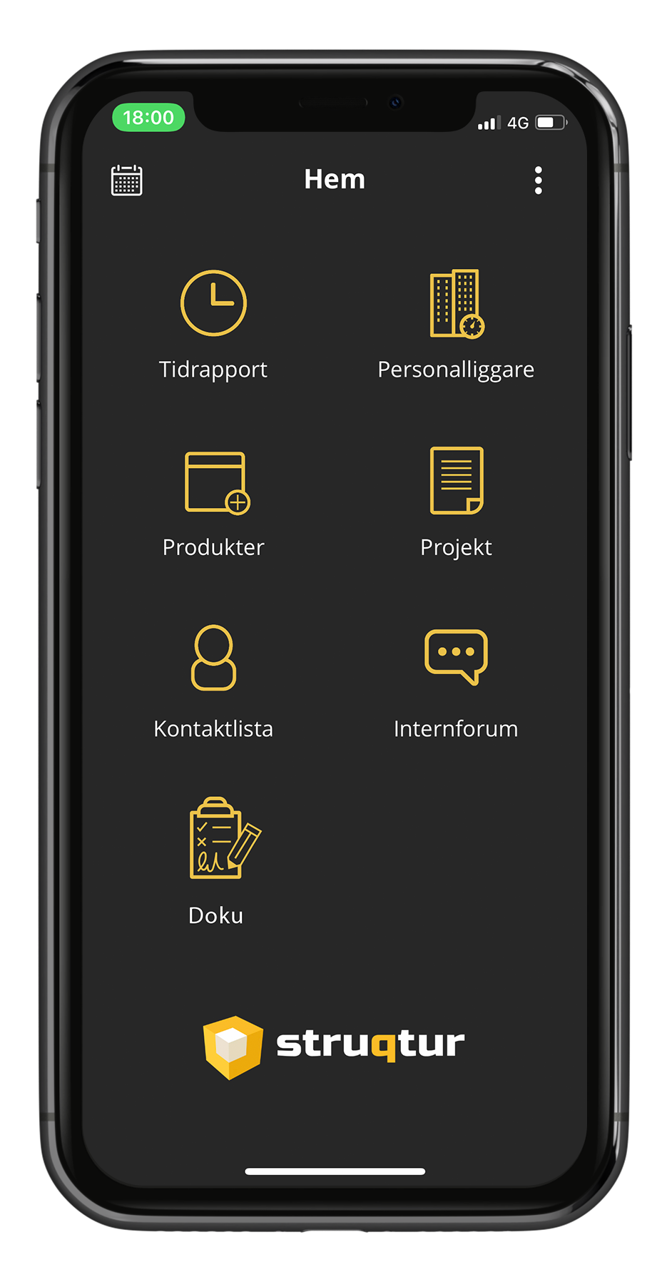 Struqturs byggbransch app