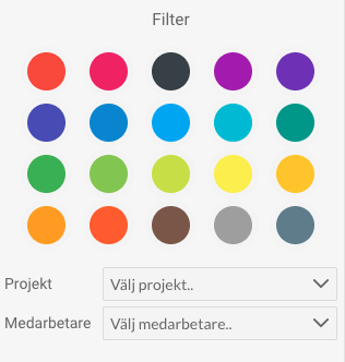 Struqturkalendern - filtrering