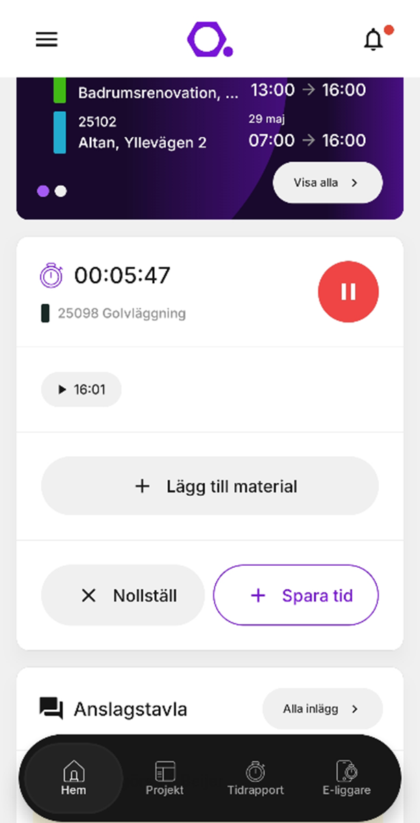Struqtur stämpelklocka