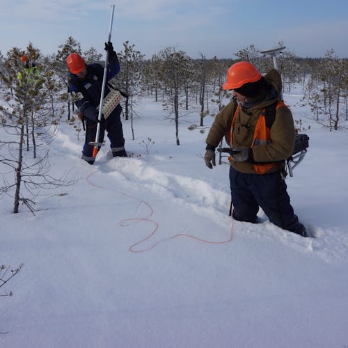 STRYDE Nodes being deployed in Siberia field trial snow
