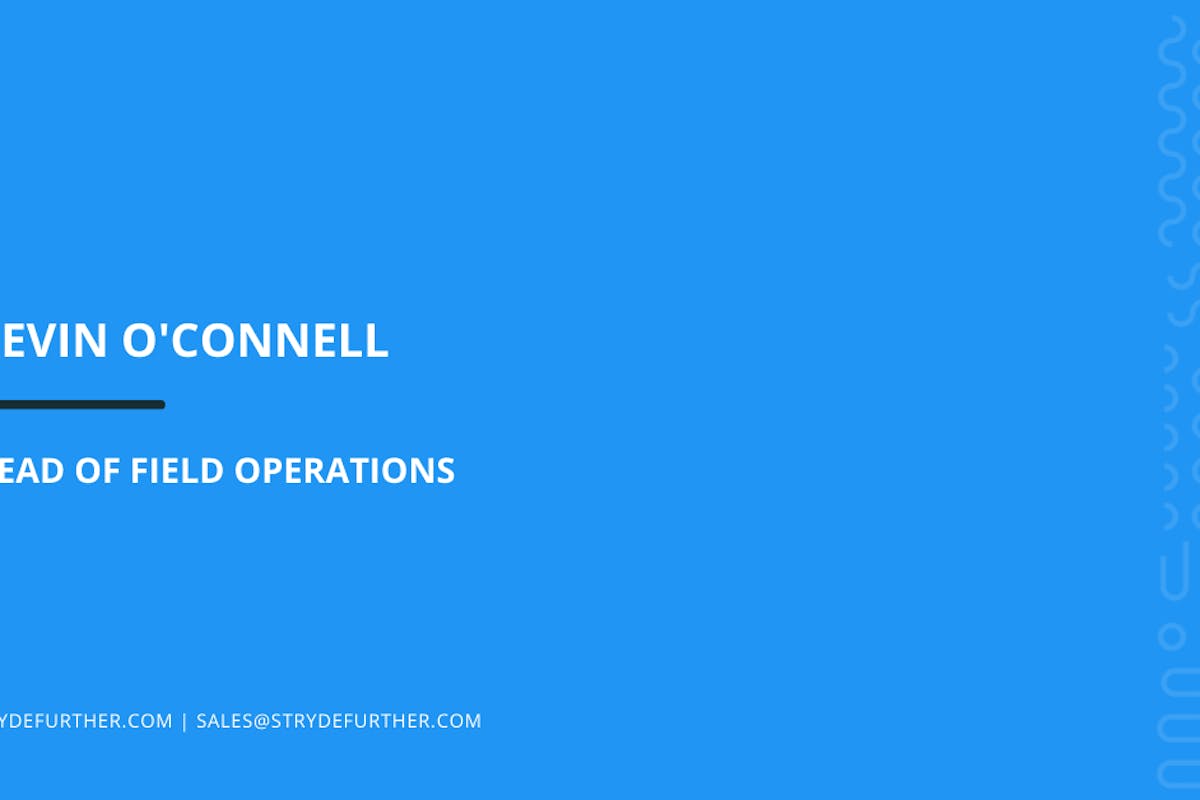 KEVIN O'CONNELL SPOTLIGHT STORY STRYDE