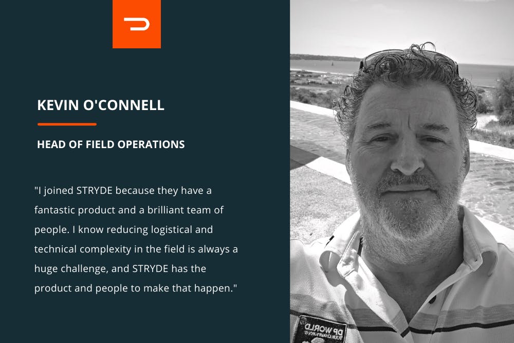 STRYDE Head of Field Operations Kevin O'Connell