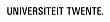 Logo Universiteit Twente
