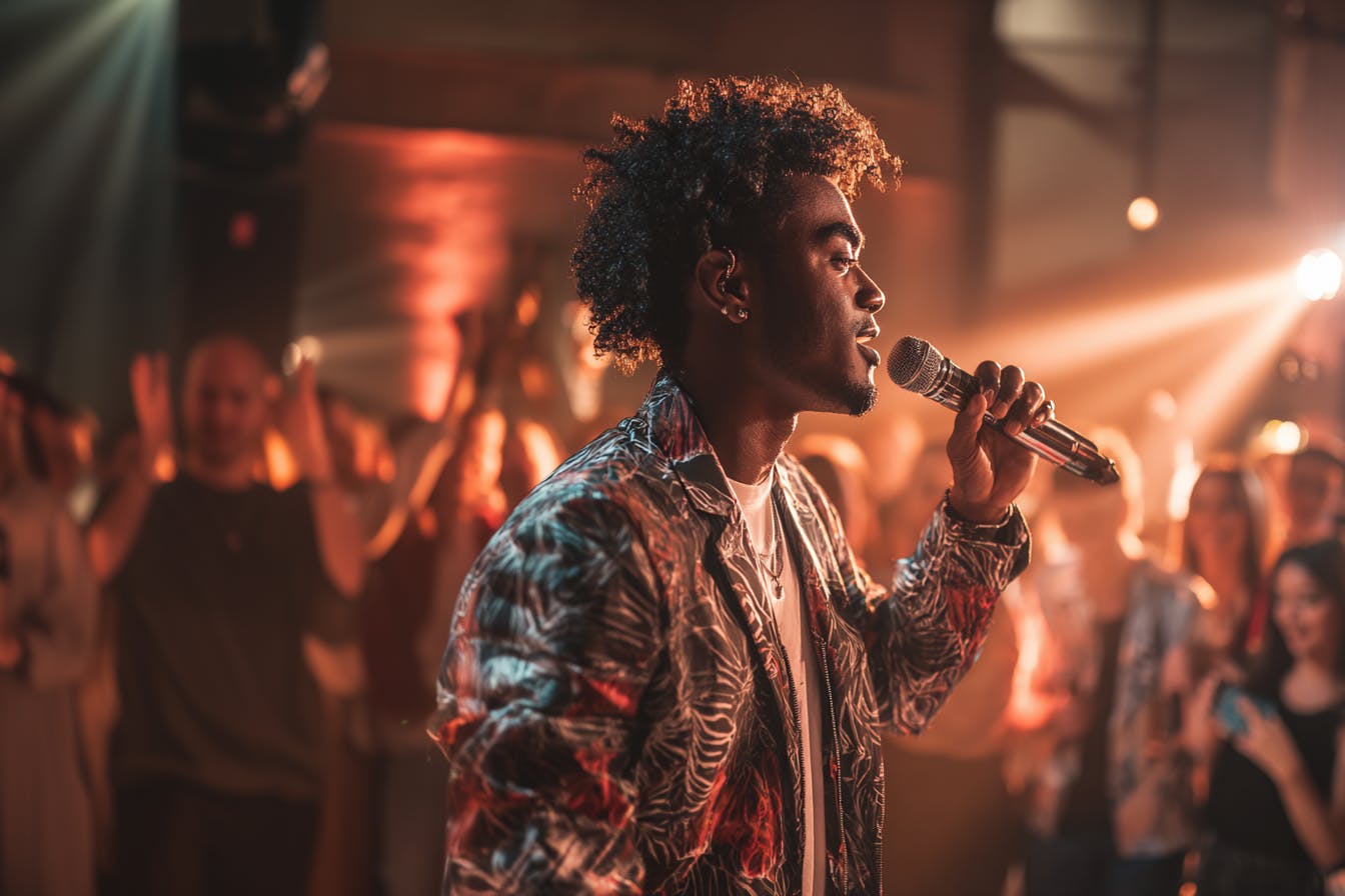 Afbeelding voor het beroep Artiest in entertainment