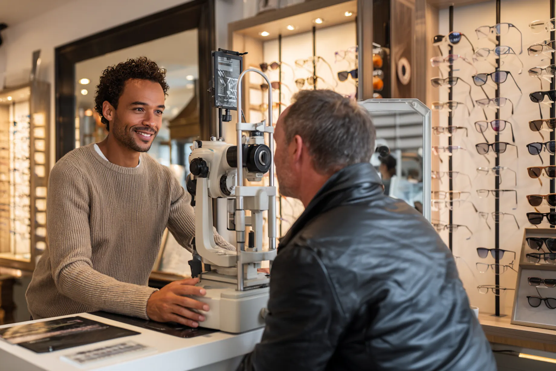 Afbeelding voor het beroep Opticien