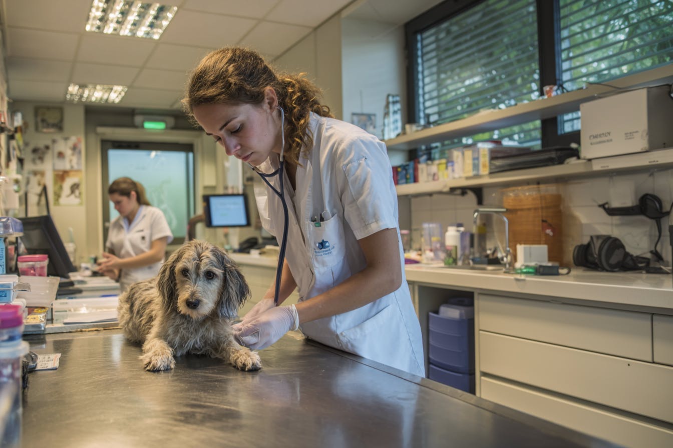 Afbeelding voor het beroep Dierenarts