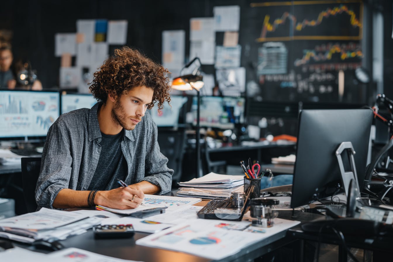 Afbeelding voor het beroep Financieel analist
